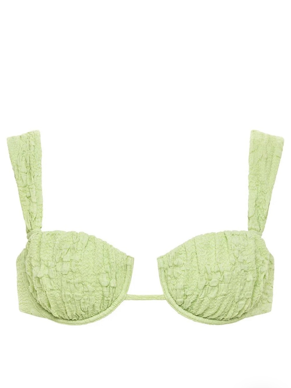 NWT Montce Variation Bikini Top in Avo Floral - Picture 3 of 6